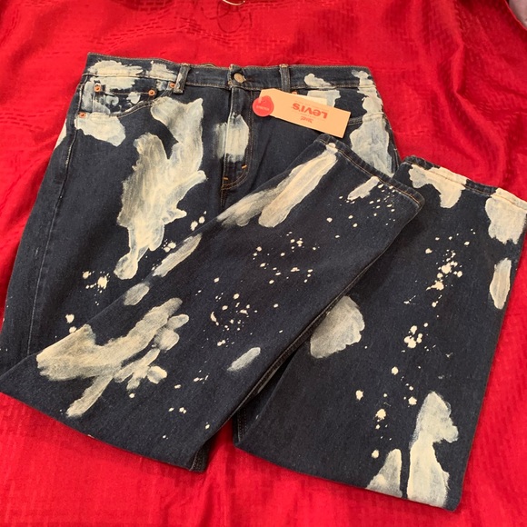 Levi's Other - Levi’s 541 jeans. 34 waist Blue with White accents